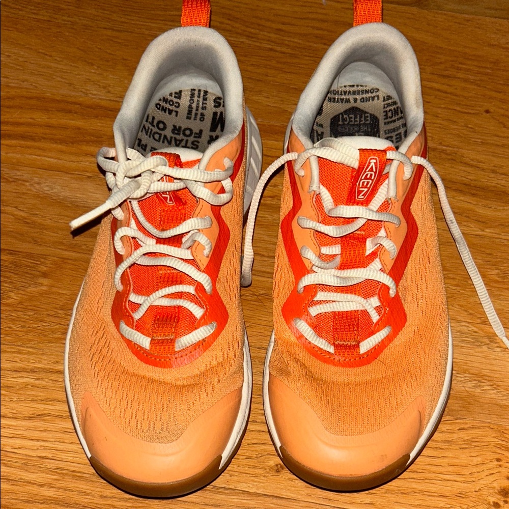Keen women’s Vibrant Orange Sneakers